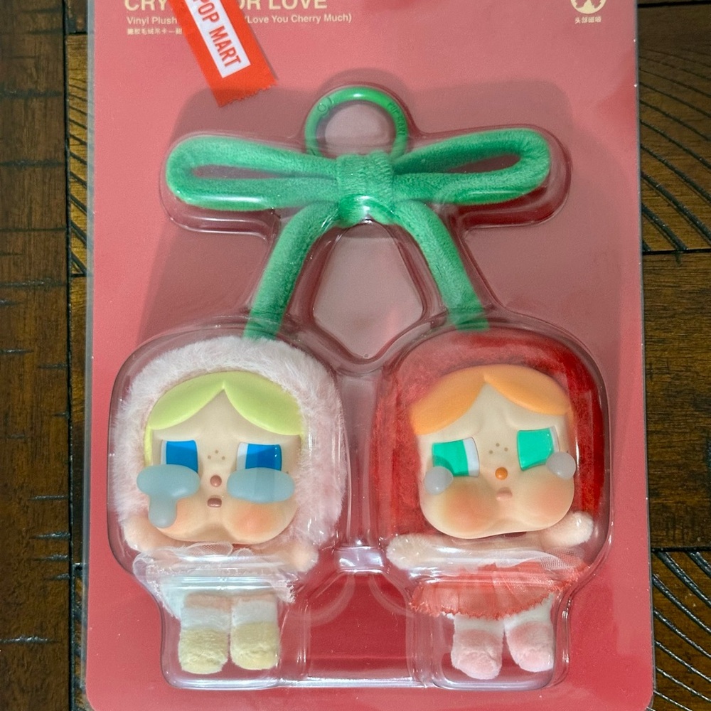 POP MART Crybaby Crying for Love Series-Vinyl Plush Hanging Card New US Seller - Picture 3 of 6